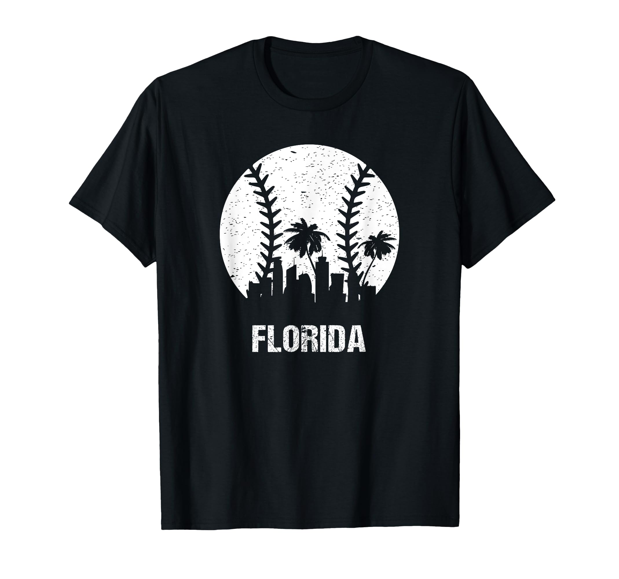 Florida Skyline Baseball Family T-Shirt - Streetwear Style for Adults - T-Shirt, Sweatshirt, Hoodie