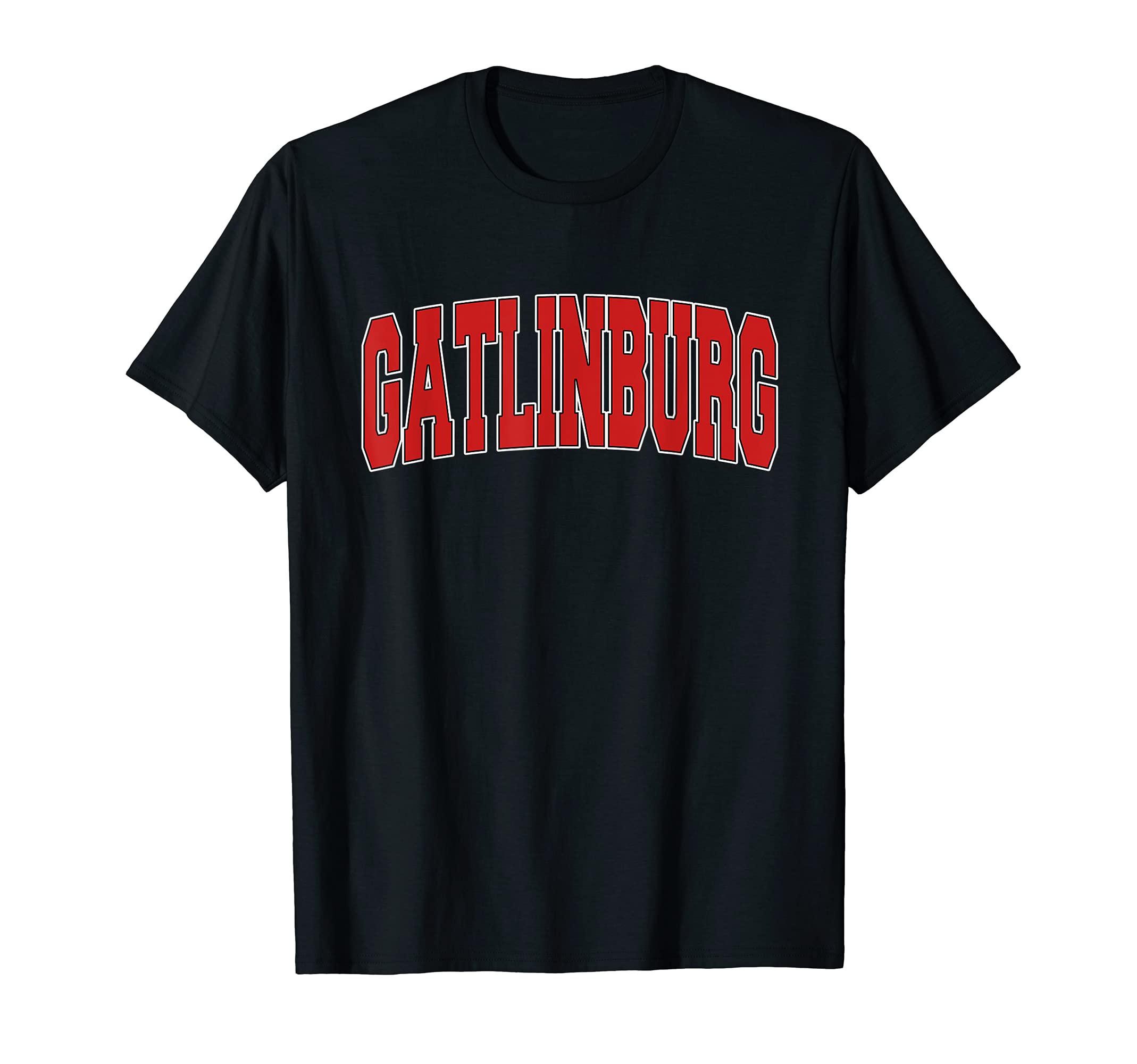 Gatlinburg Tn Tennessee Varsity Usa Sports T-Shirt - Trendy Graphic Unisex - T-Shirt, Sweatshirt, Hoodie