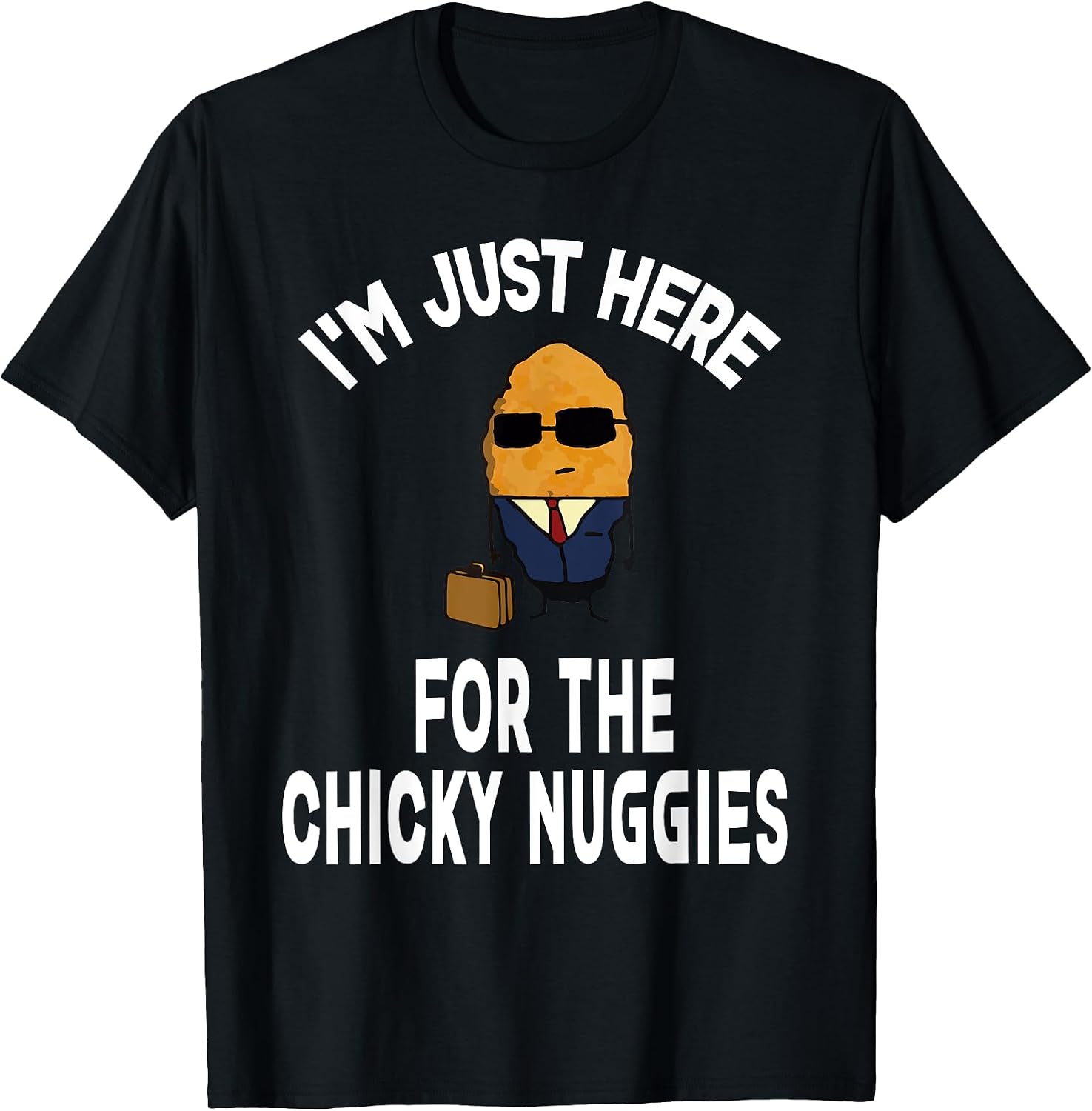 Funny Chicken Nuggets Chicky Nuggies Meme Joke Pun - Adult & Kids T-Shirts, Sweatshirts & Hoodies apparel design preview 1