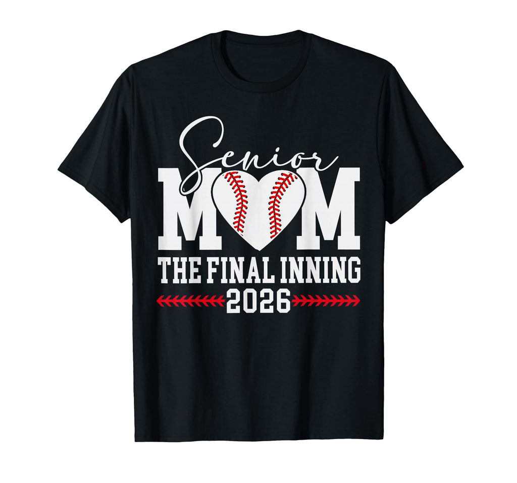 Senior Baseball 2026 Final Inning Senior T-Shirt - Minimalist Print Unisex - T-Shirt, Sweatshirt, Hoodie