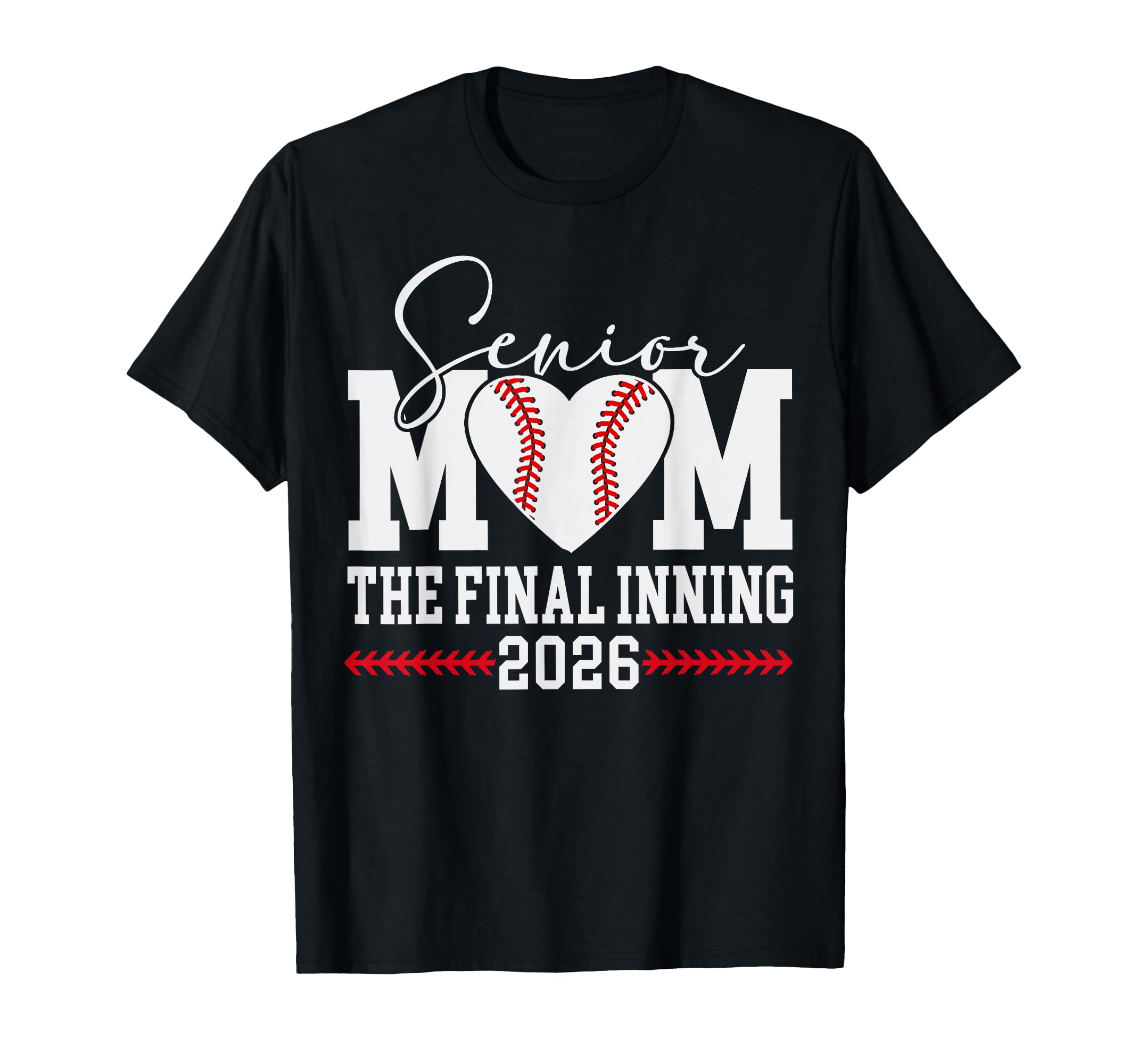 Senior Baseball 2026 Final Inning Senior T-Shirt - Minimalist Print Unisex - T-Shirt, Sweatshirt, Hoodie