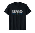 Lund Sweden 70S 80S Type T-Shirt - Unique Graphic for Adults - T-Shirt, Sweatshirt, Hoodie