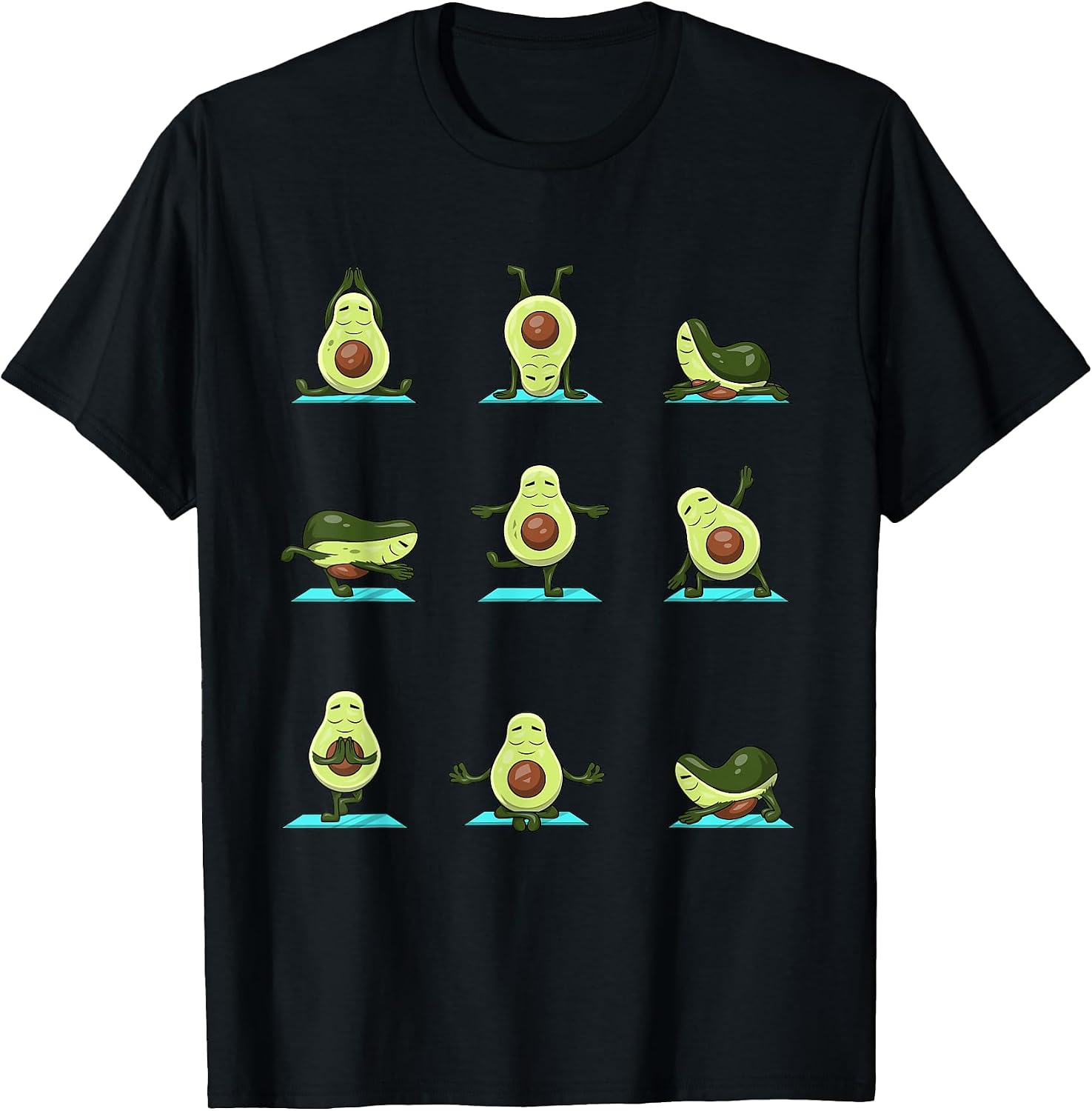 Avocado Yoga Gifts - Adult & Kids T-Shirts, Sweatshirts & Hoodies apparel design preview 1