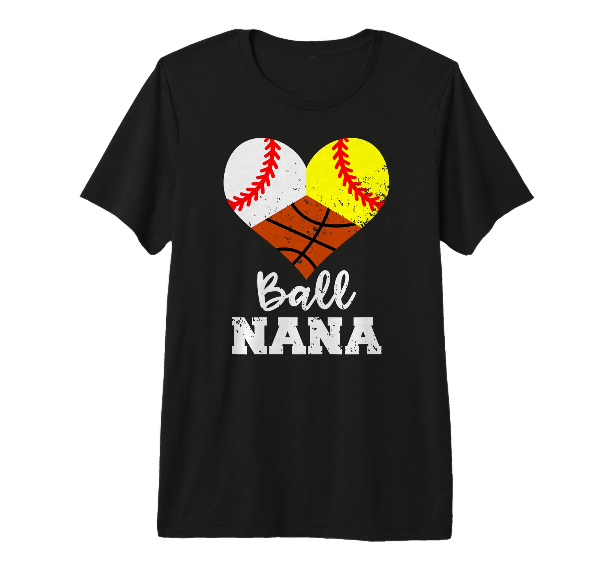 Ball Nana Funny Baseball Softball T-Shirt - Streetwear Style Unisex - T-Shirt, Sweatshirt, Hoodie