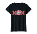 Womens Disco Volleyball Coquette Bow Mom T-Shirt - Custom Art Print Unisex - T-Shirt, Sweatshirt, Hoodie
