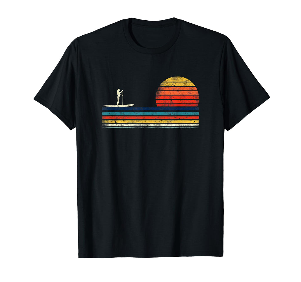 Sup Paddleboard Sunset T-Shirt - Aesthetic Graphic Unisex - T-Shirt, Sweatshirt, Hoodie