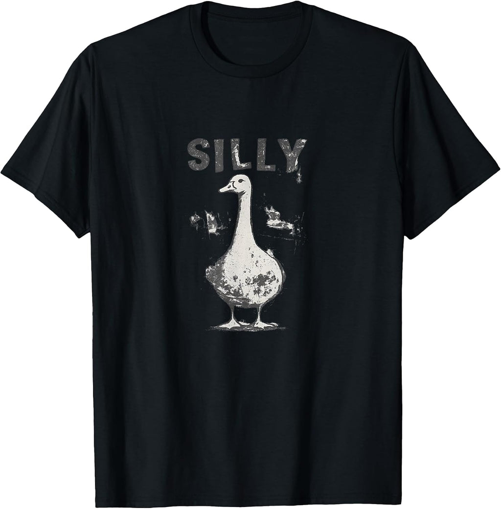 Trendy Ironic Goose Meme Lovers Merch - Adult & Kids T-Shirts, Sweatshirts & Hoodies apparel design preview 1