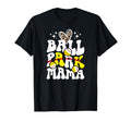 Ballpark Mama Groovy Softball Baseball Mom T-Shirt - Trendy Graphic Unisex - T-Shirt, Sweatshirt, Hoodie