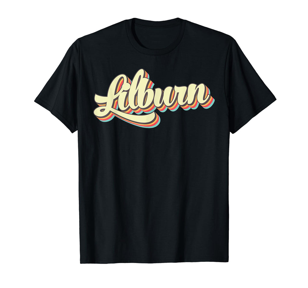 Lilburn Art Baseball Font T-Shirt - Novelty Apparel Men Women - T-Shirt, Sweatshirt, Hoodie