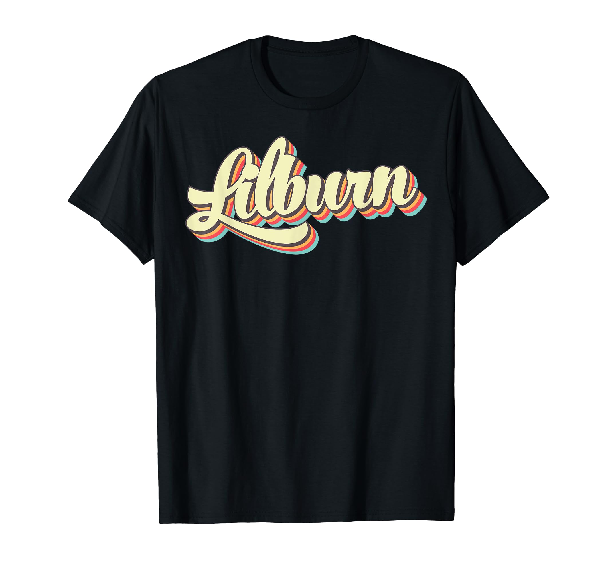 Lilburn Art Baseball Font T-Shirt - Novelty Apparel Men Women - T-Shirt, Sweatshirt, Hoodie