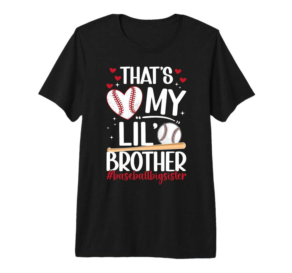 Baseball Big Sister Proud Big Sister T-Shirt - Minimalist Print Unisex - T-Shirt, Sweatshirt, Hoodie