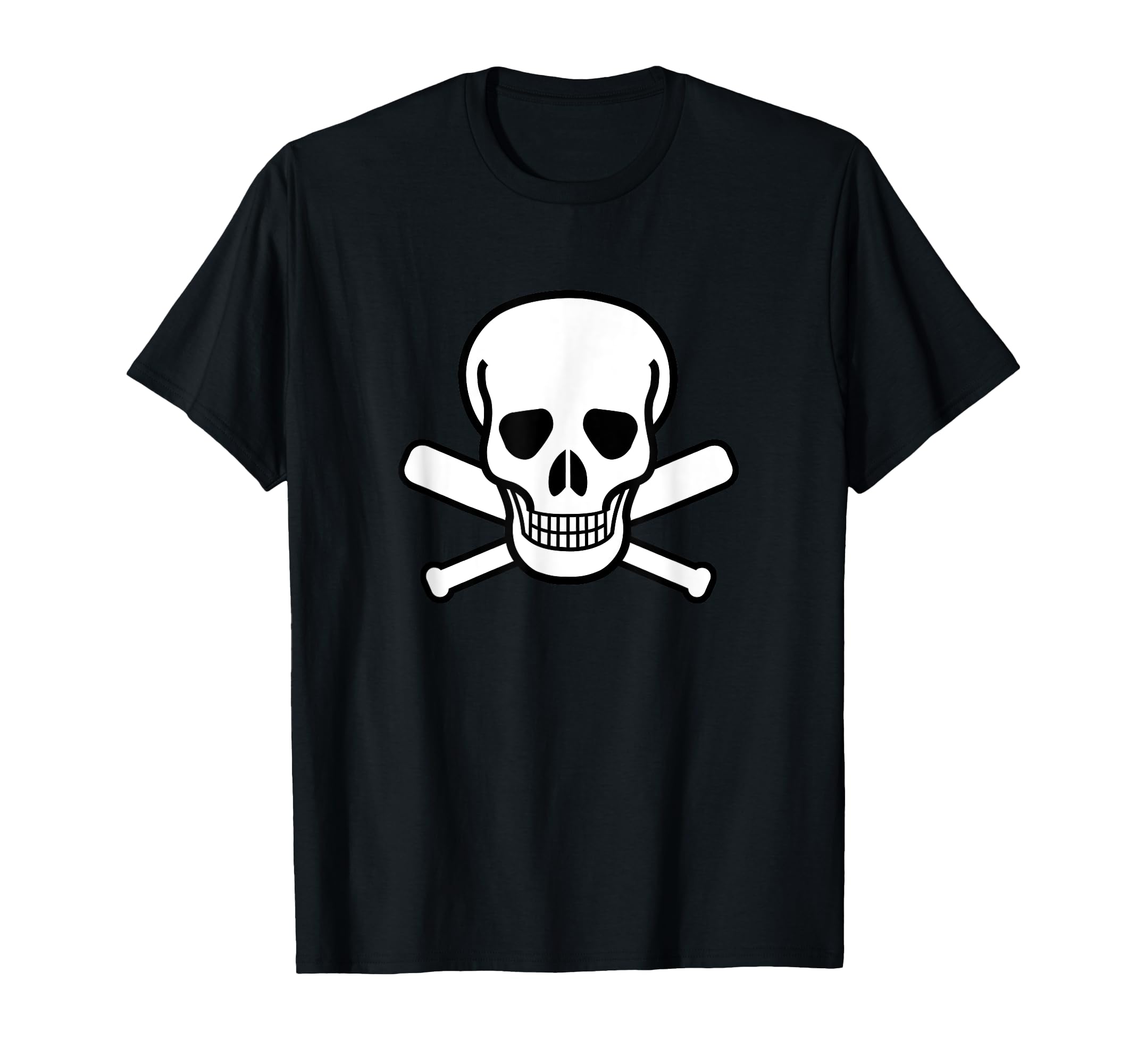 Funny Baseball Pirate Flag Skull T-Shirt - Fun Novelty Design Unisex - T-Shirt, Sweatshirt, Hoodie