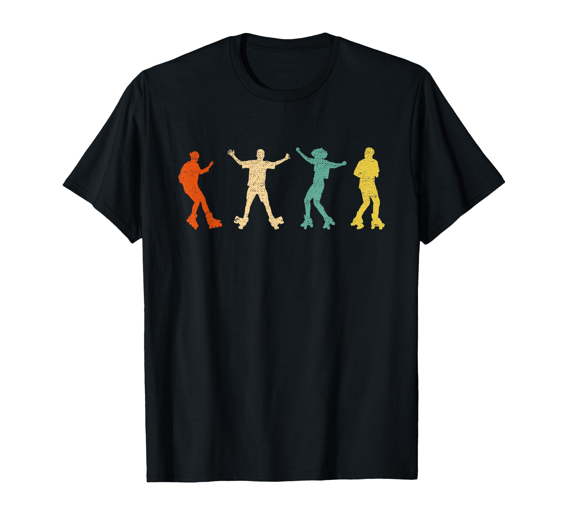 70S 80S Disco Roller Skates Roller T-Shirt - Trendy Graphic for Adults - T-Shirt, Sweatshirt, Hoodie