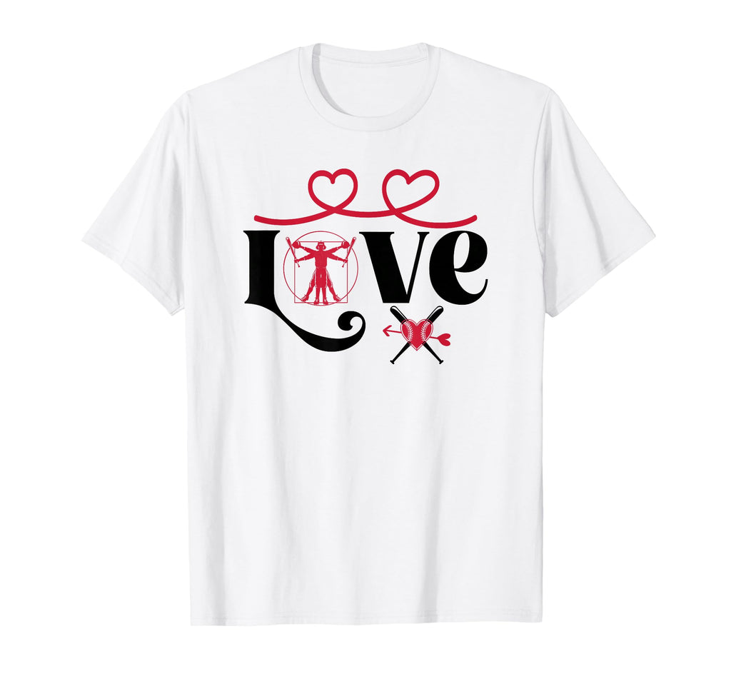 Baseball Softball Baseball Mom Love T-Shirt - Casual Everyday Wear Unisex - T-Shirt, Sweatshirt, Hoodie