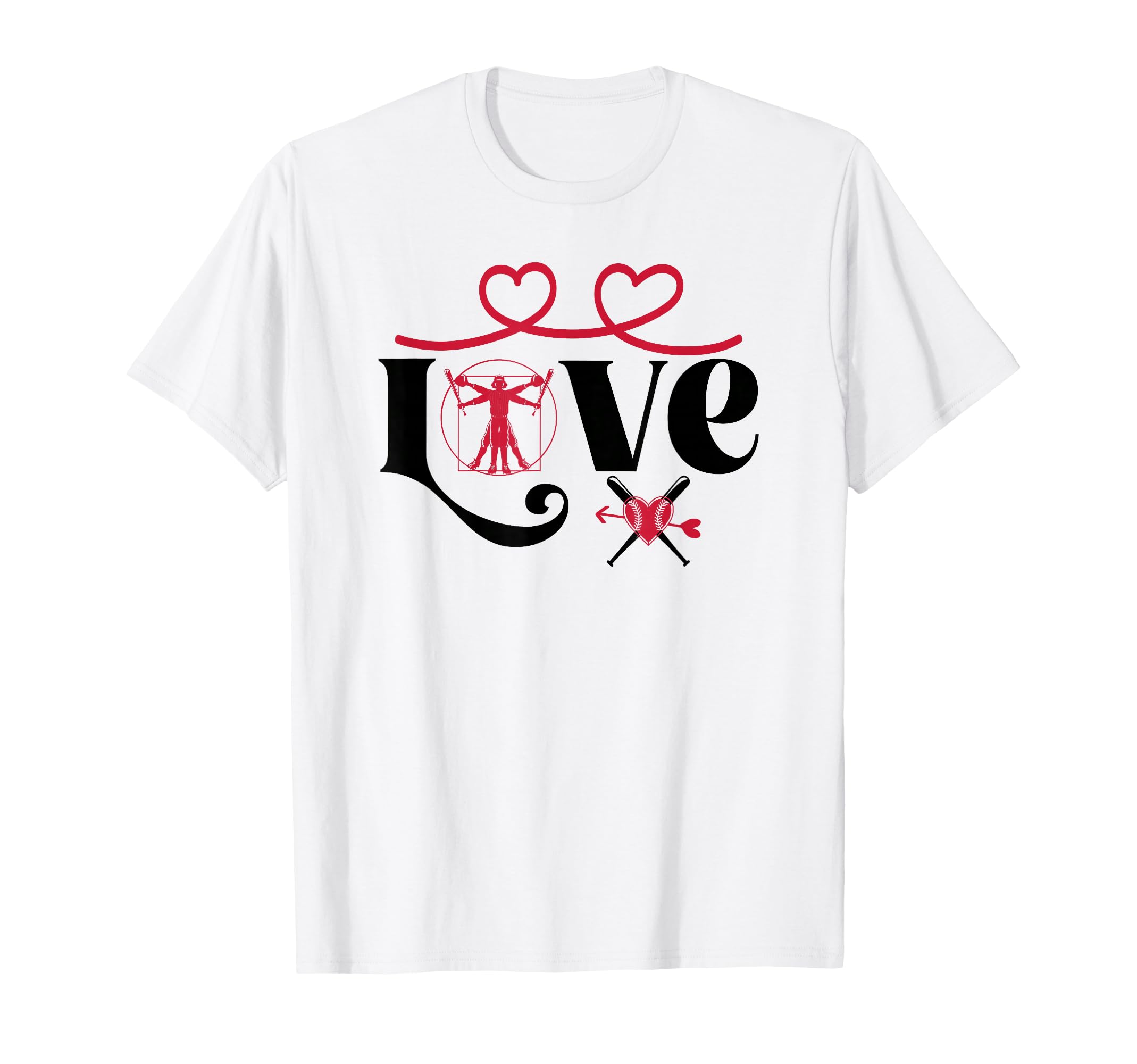 Baseball Softball Baseball Mom Love T-Shirt - Casual Everyday Wear Unisex - T-Shirt, Sweatshirt, Hoodie