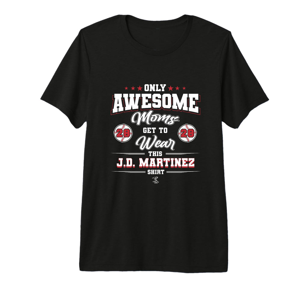 J D Martinez Awesome Moms Tri Blend T-Shirt - Unique Graphic Unisex - T-Shirt, Sweatshirt, Hoodie