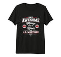 J D Martinez Awesome Moms Tri Blend T-Shirt - Unique Graphic Unisex - T-Shirt, Sweatshirt, Hoodie