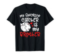 My Brother Baseball Catcher Sister T-Shirt - Unique Graphic Men Women - T-Shirt, Sweatshirt, Hoodie