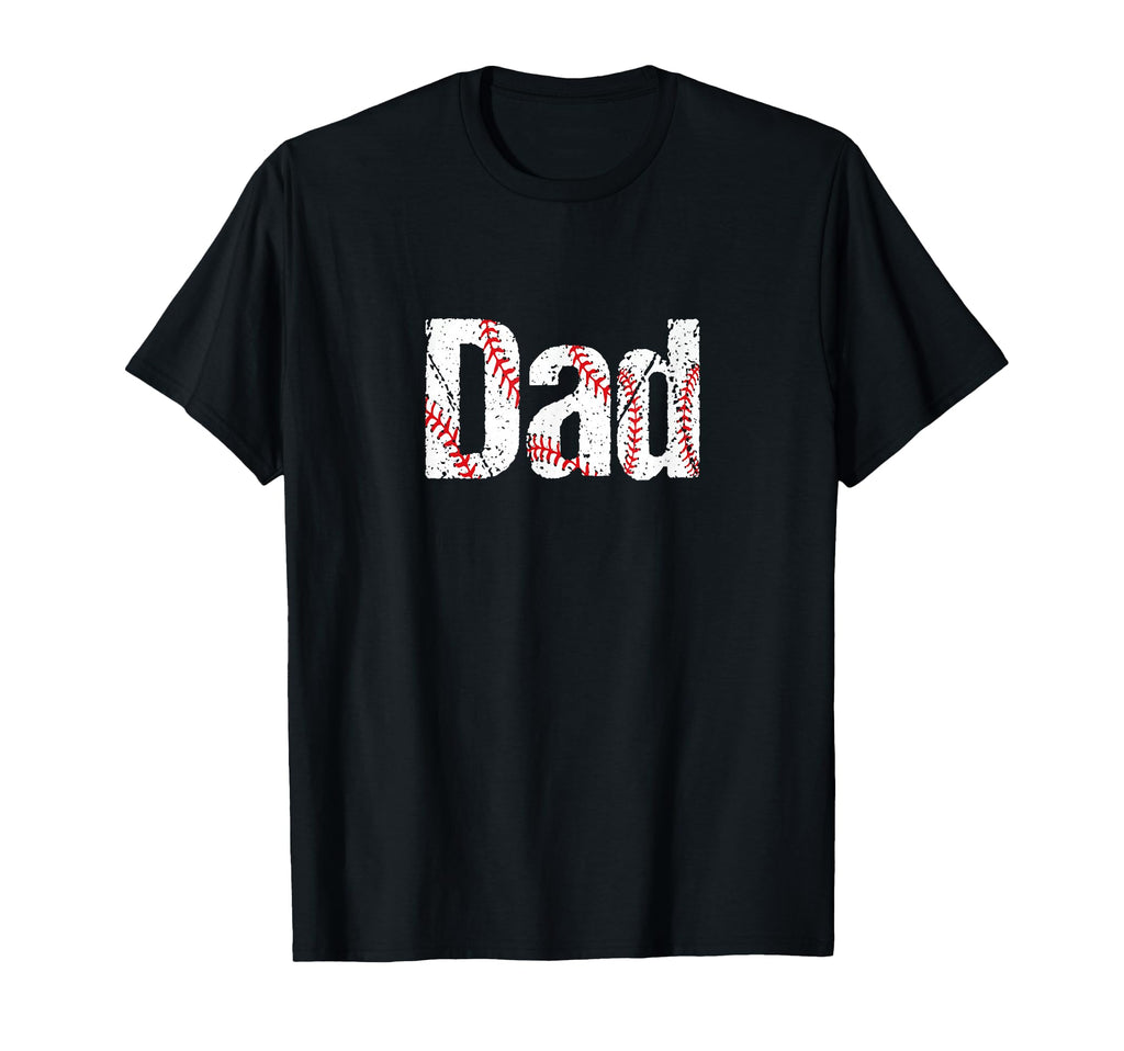 Baseball Dad Gifts Parent Player Fathers T-Shirt - Custom Art Print Unisex - T-Shirt, Sweatshirt, Hoodie
