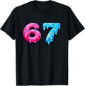 Six Seven Donut 67 Sweet Fun Treat Creations - Adult & Kids T-Shirts, Sweatshirts & Hoodies apparel design preview 1