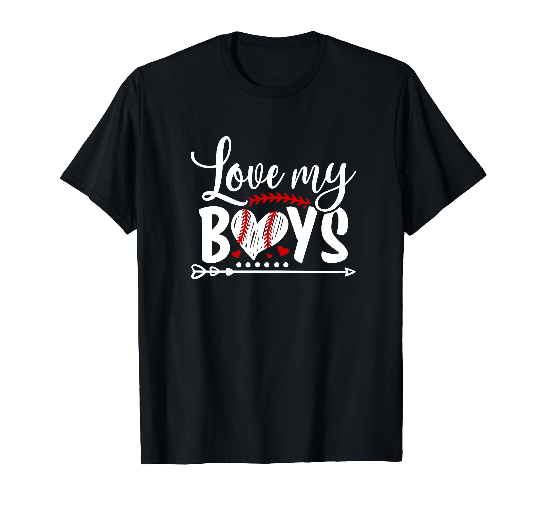 Love My Baseball Mom Baseball T-Shirt - Casual Everyday Wear Men Women - T-Shirt, Sweatshirt, Hoodie