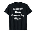 Dad Day Gamer Night Fatherhood Gaming T-Shirt - Custom Art Print Unisex - T-Shirt, Sweatshirt, Hoodie