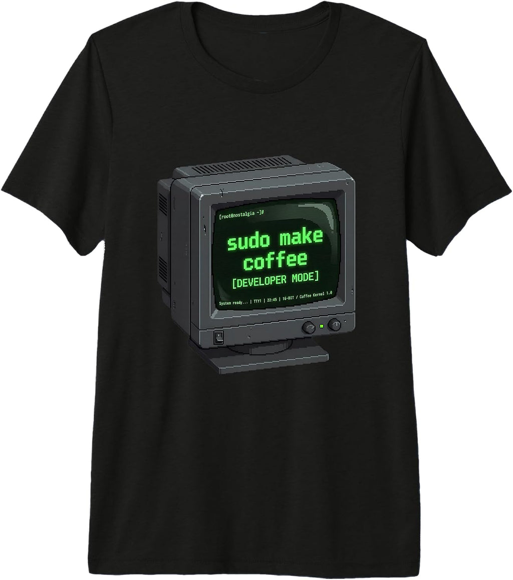 Developer Coffee Coding - Adult & Kids T-Shirts, Sweatshirts & Hoodies apparel design preview 1