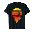 Sailing Sail Boat Sunset Sailboat T-Shirt - Trendy Graphic for Adults - T-Shirt, Sweatshirt, Hoodie