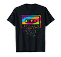 80S 90S Music Notes Cassette Tape T-Shirt - Fun Novelty Design Unisex - T-Shirt, Sweatshirt, Hoodie