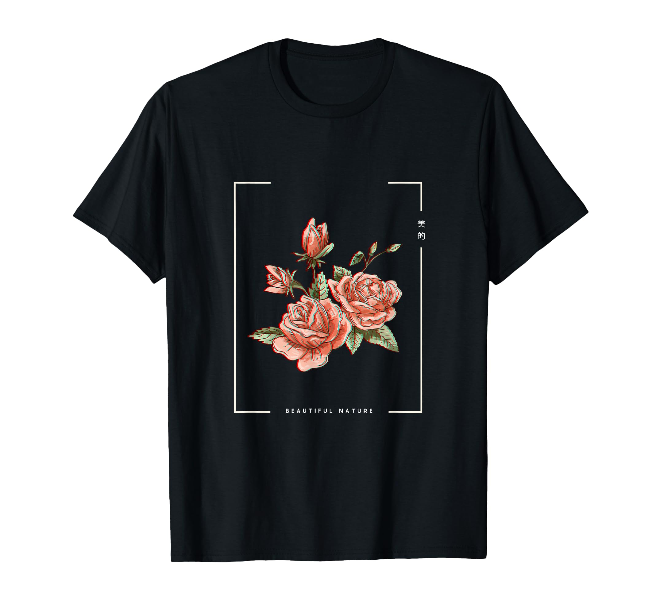 Japanese Aesthetic Vaporwave Nature T-Shirt - Novelty Apparel Unisex - T-Shirt, Sweatshirt, Hoodie