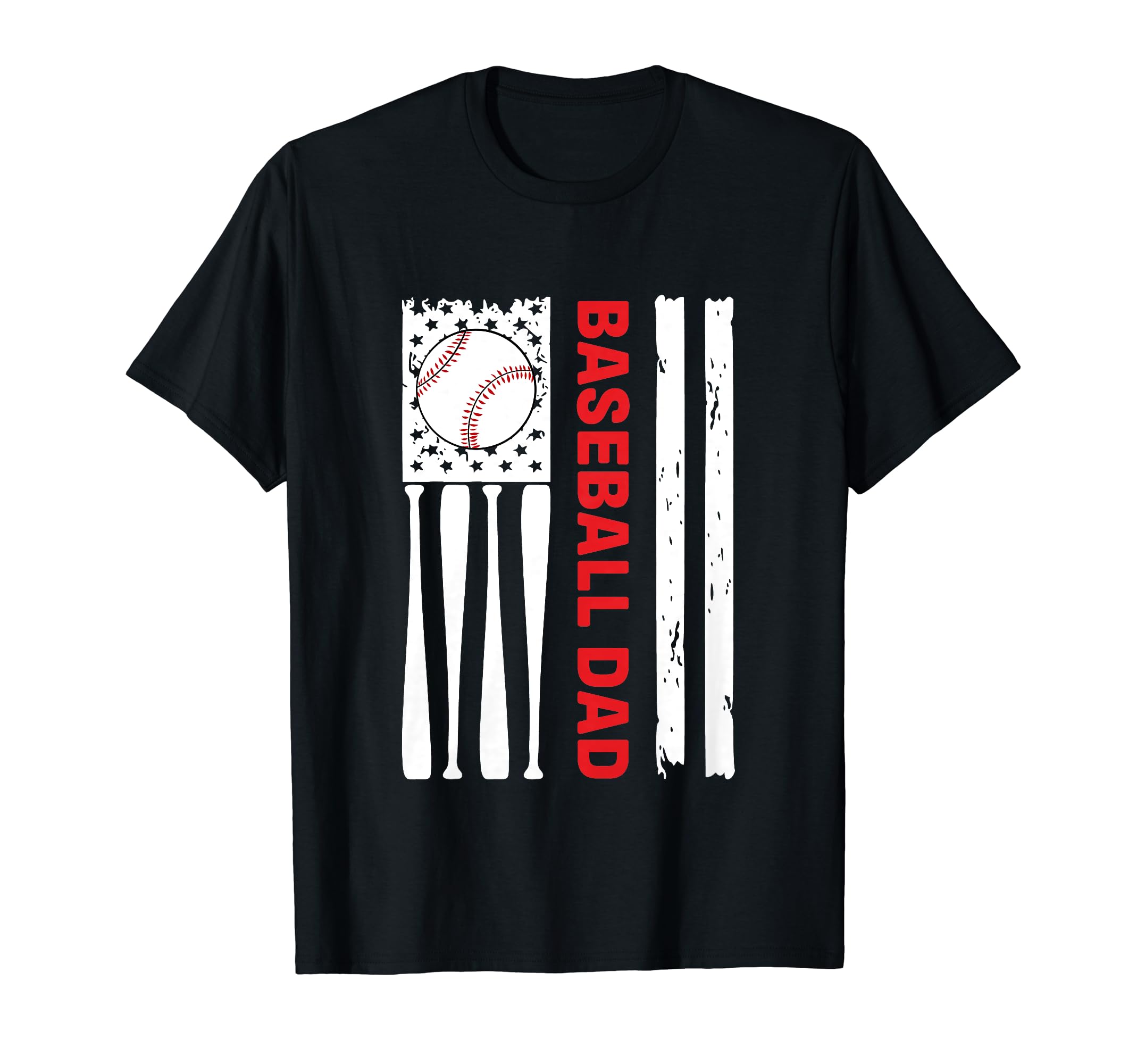 Funny Fathers Day 4Th July Baseball T-Shirt - Novelty Apparel for Adults - T-Shirt, Sweatshirt, Hoodie
