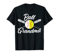 Ball Grandma Softball Baseball T-Shirt - Minimalist Print Men Women - T-Shirt, Sweatshirt, Hoodie