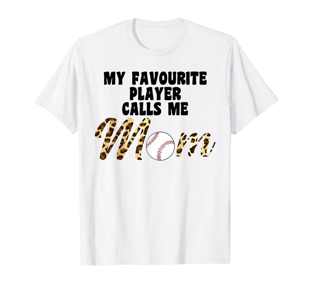 My Favorite Player Calls Me Mom T-Shirt - Aesthetic Graphic Men Women - T-Shirt, Sweatshirt, Hoodie
