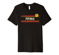 Pipiwai Distressed Sunset T-Shirt - Minimalist Print for Adults - T-Shirt, Sweatshirt, Hoodie
