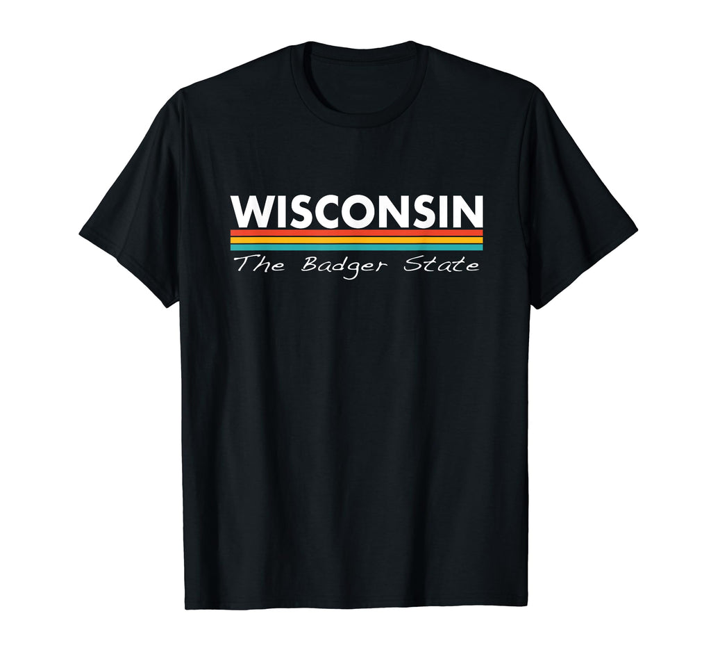 Wisconsin Stripes T-Shirt - Novelty Apparel Men Women - T-Shirt, Sweatshirt, Hoodie