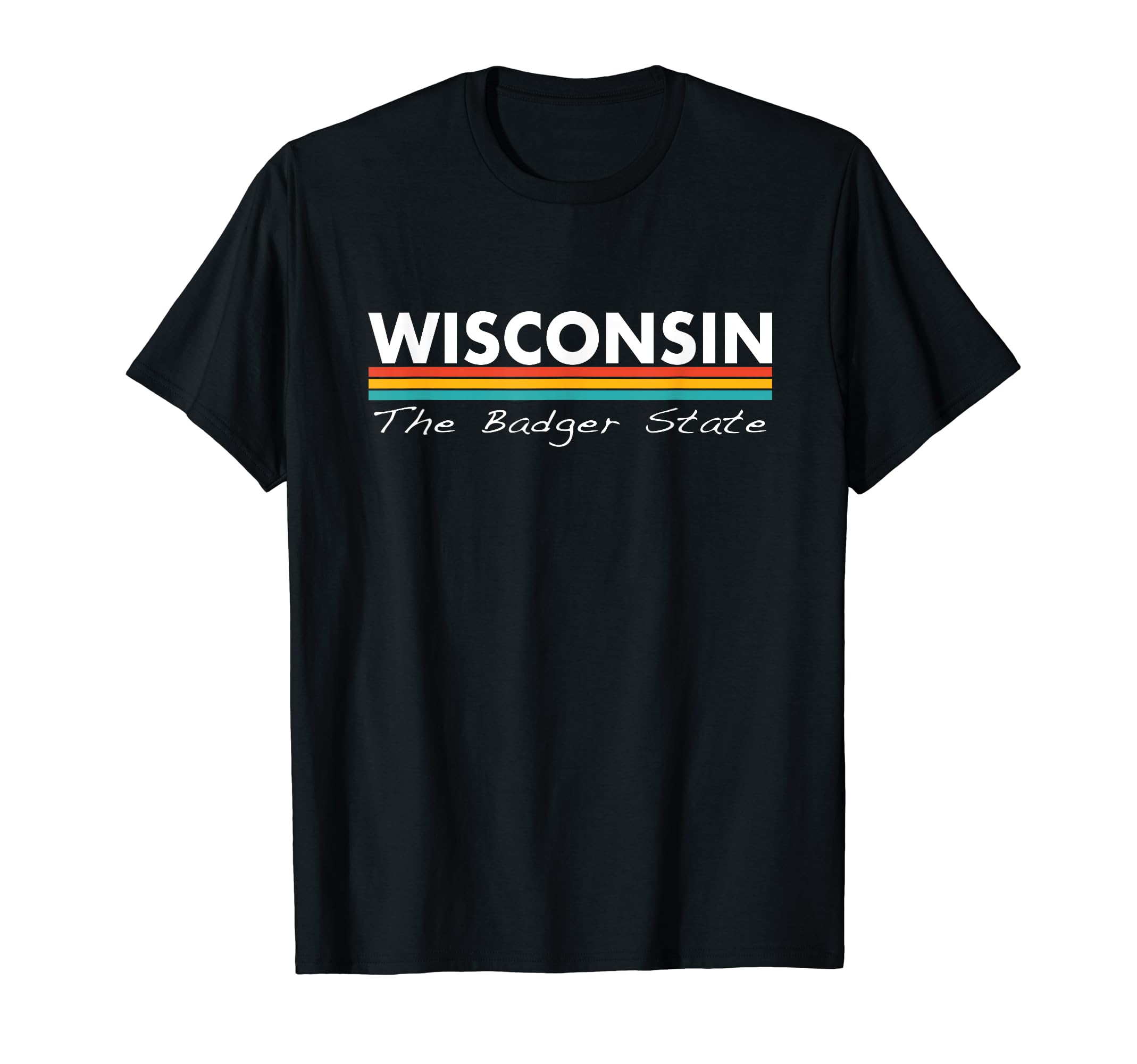 Wisconsin Stripes T-Shirt - Novelty Apparel Men Women - T-Shirt, Sweatshirt, Hoodie