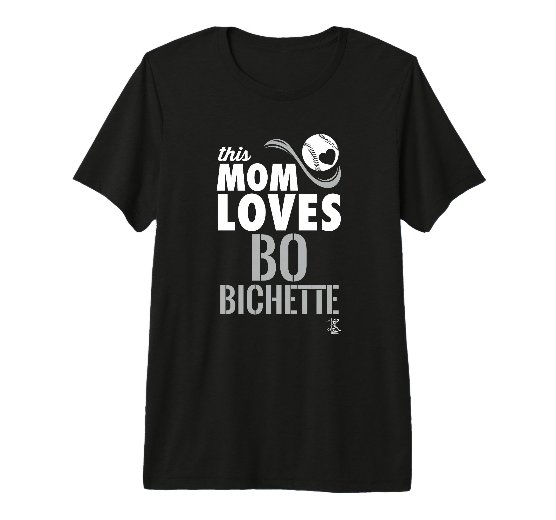 Bo Bichette This Mom Loves Tri Blend T-Shirt - Trendy Graphic Men Women - T-Shirt, Sweatshirt, Hoodie