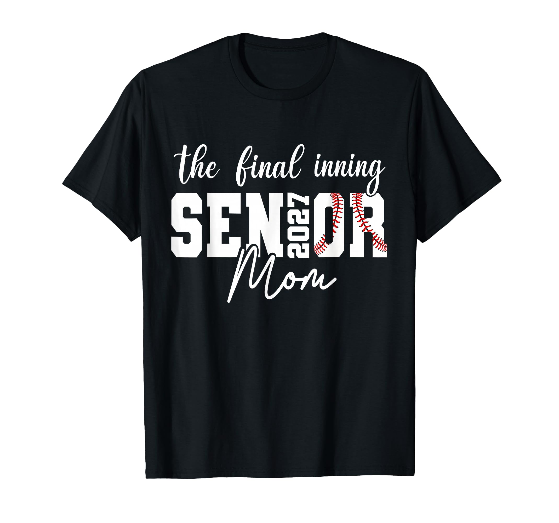 Senior Mom 2027 Final Inning T-Shirt - Casual Everyday Wear for Adults - T-Shirt, Sweatshirt, Hoodie
