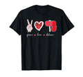 Post Office Postal Worker Mailbox Peace T-Shirt - Minimalist Print Unisex - T-Shirt, Sweatshirt, Hoodie
