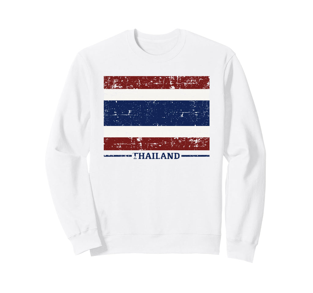 Thailand National Flag Sweatshirt - Casual Everyday Wear Men Women - T-Shirt, Sweatshirt, Hoodie