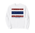 Thailand National Flag Sweatshirt - Casual Everyday Wear Men Women - T-Shirt, Sweatshirt, Hoodie