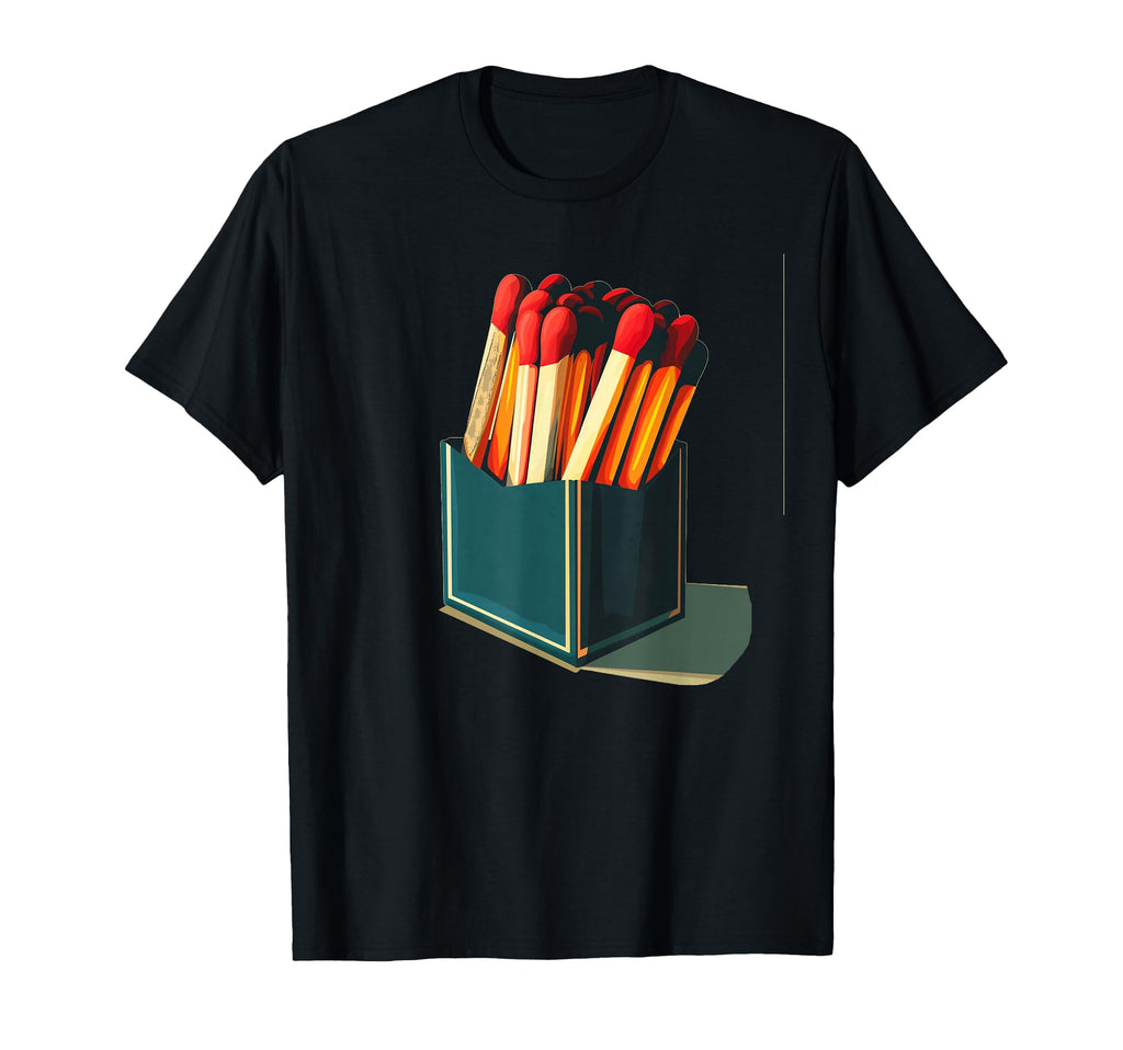 Matches Box Costume Matchbook Lovers T-Shirt - Graphic Print Unisex - T-Shirt, Sweatshirt, Hoodie
