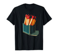 Matches Box Costume Matchbook Lovers T-Shirt - Graphic Print Unisex - T-Shirt, Sweatshirt, Hoodie