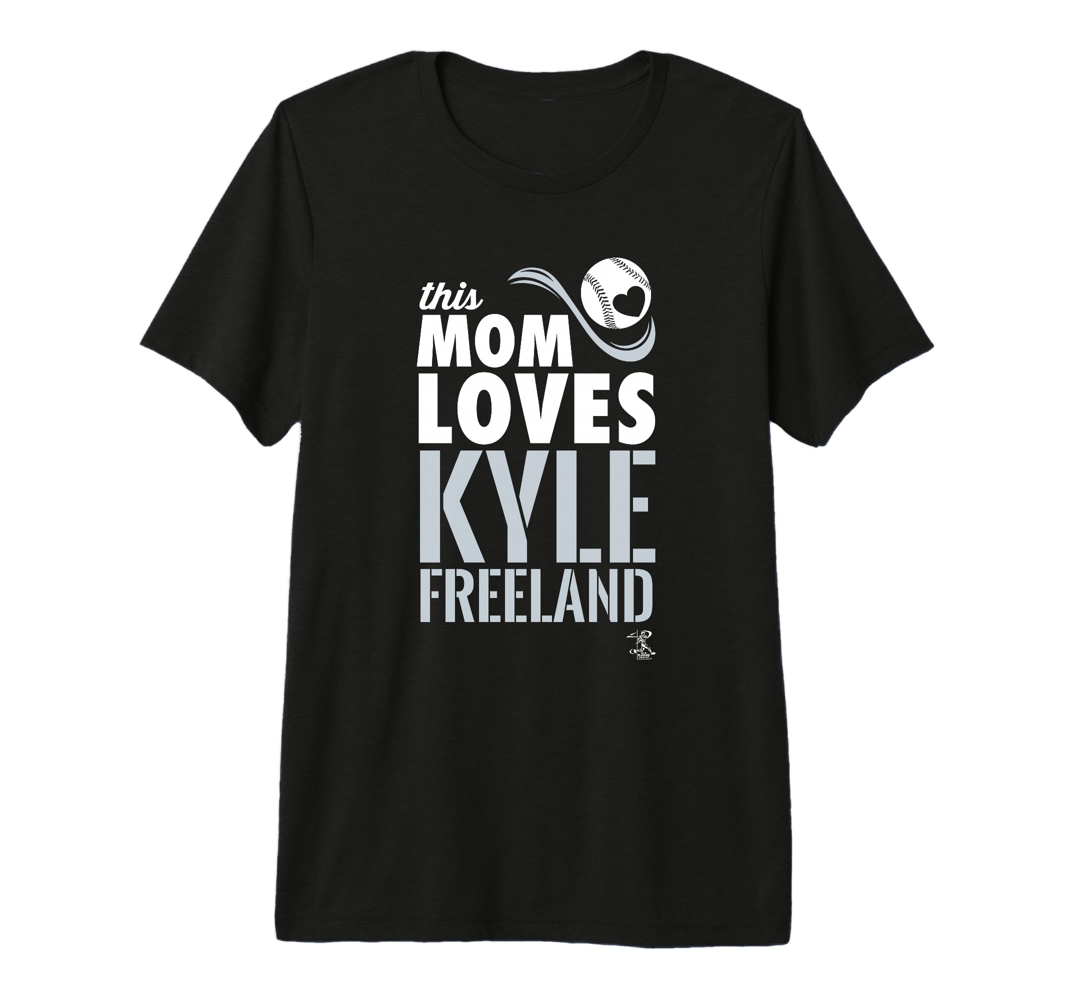 Kyle Freeland This Mom Loves Tri Blend T-Shirt - Custom Art Print Men Women - T-Shirt, Sweatshirt, Hoodie