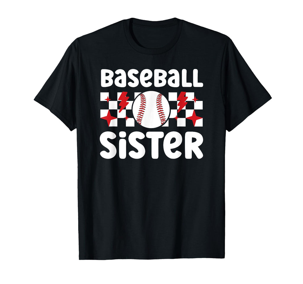 Baseball Sister Baseball Player T-Shirt - Unique Graphic Men Women - T-Shirt, Sweatshirt, Hoodie