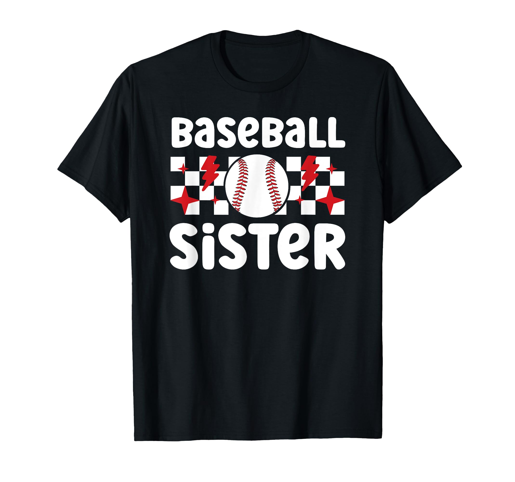 Baseball Sister Baseball Player T-Shirt - Unique Graphic Men Women - T-Shirt, Sweatshirt, Hoodie