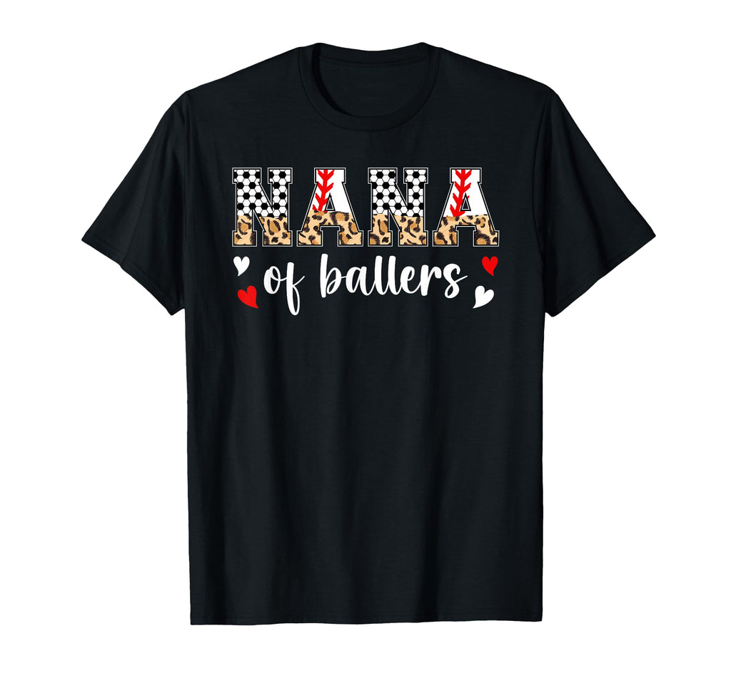 Nana Ballers Baseball Soccer Nana T-Shirt - Aesthetic Graphic Men Women - T-Shirt, Sweatshirt, Hoodie