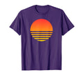 Sunset Summer Beach Surf 80S T-Shirt - Casual Everyday Wear Men Women - T-Shirt, Sweatshirt, Hoodie