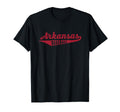 Arkansas Baseball Script T-Shirt - Custom Art Print Men Women - T-Shirt, Sweatshirt, Hoodie