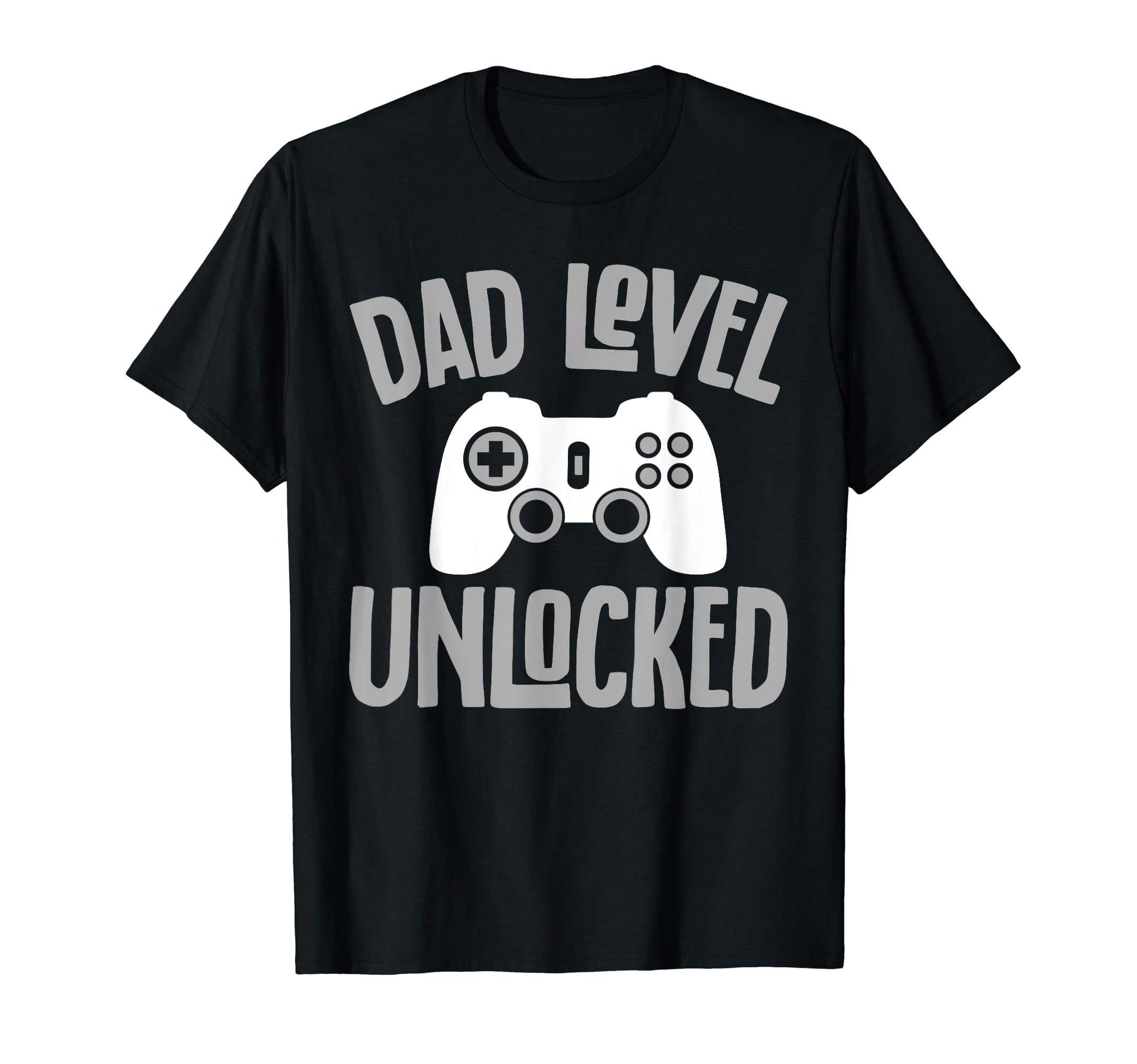 Gamer Dad Funny Dad Level Unlocked T-Shirt - Fun Novelty Design for Adults - T-Shirt, Sweatshirt, Hoodie